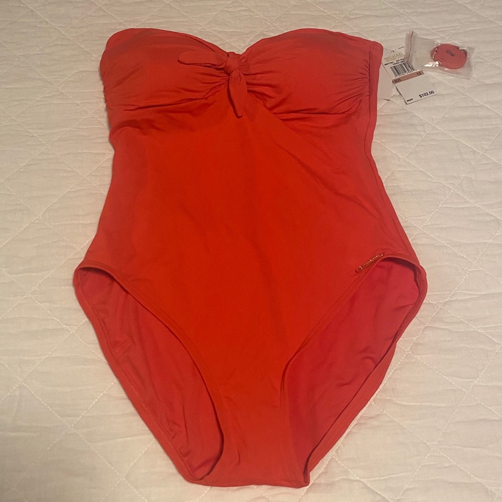 Michael Kors strapless one piece